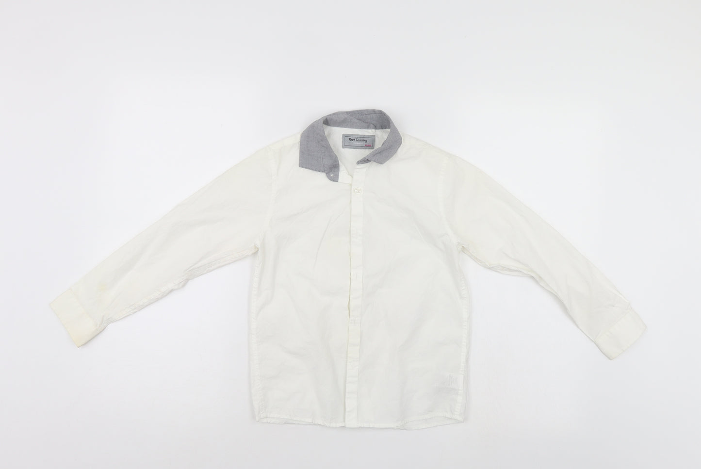 NEXT Boys White   Basic Button-Up Size 8 Years
