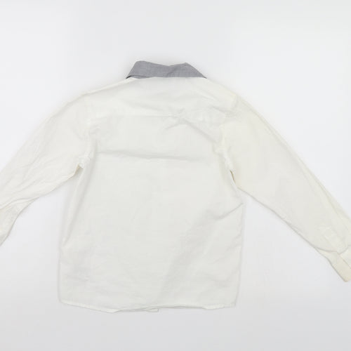 NEXT Boys White   Basic Button-Up Size 8 Years
