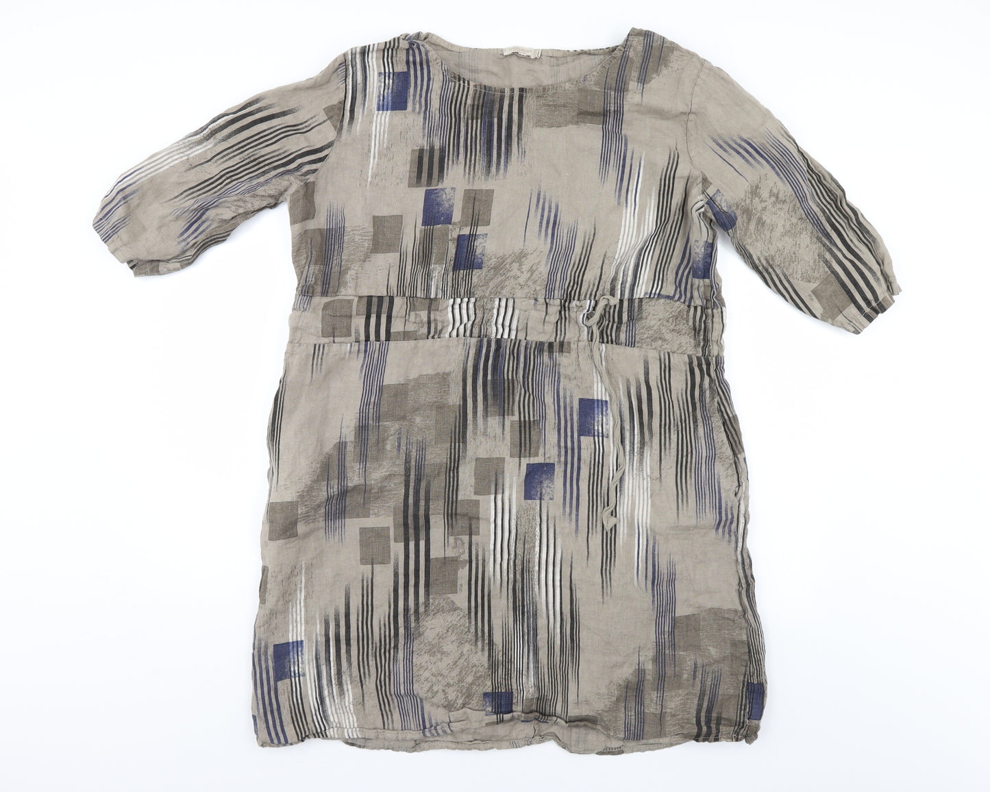 Anna Melan Womens Brown   Shift  Size 3XL