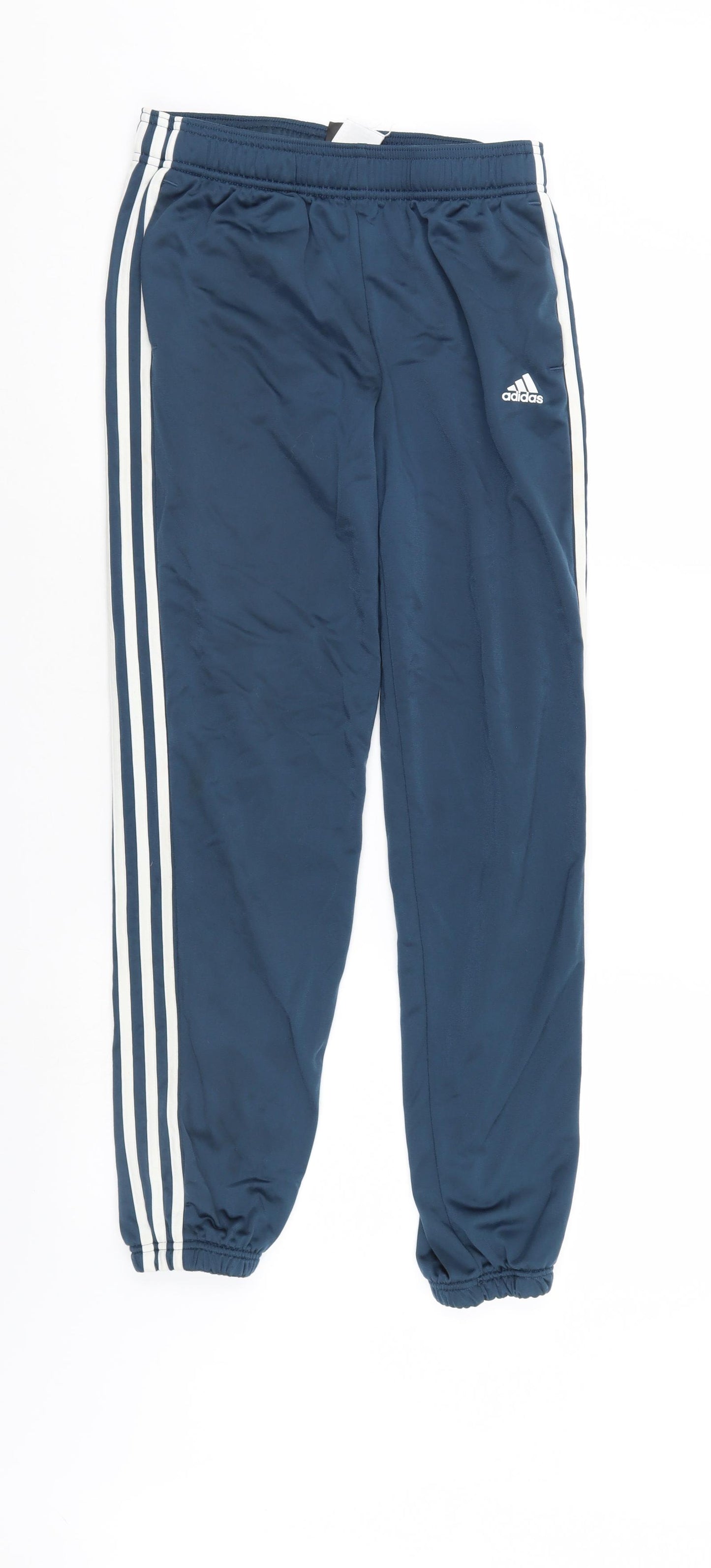 adidas Girls Blue   Sweatpants Trousers Size 13-14 Years