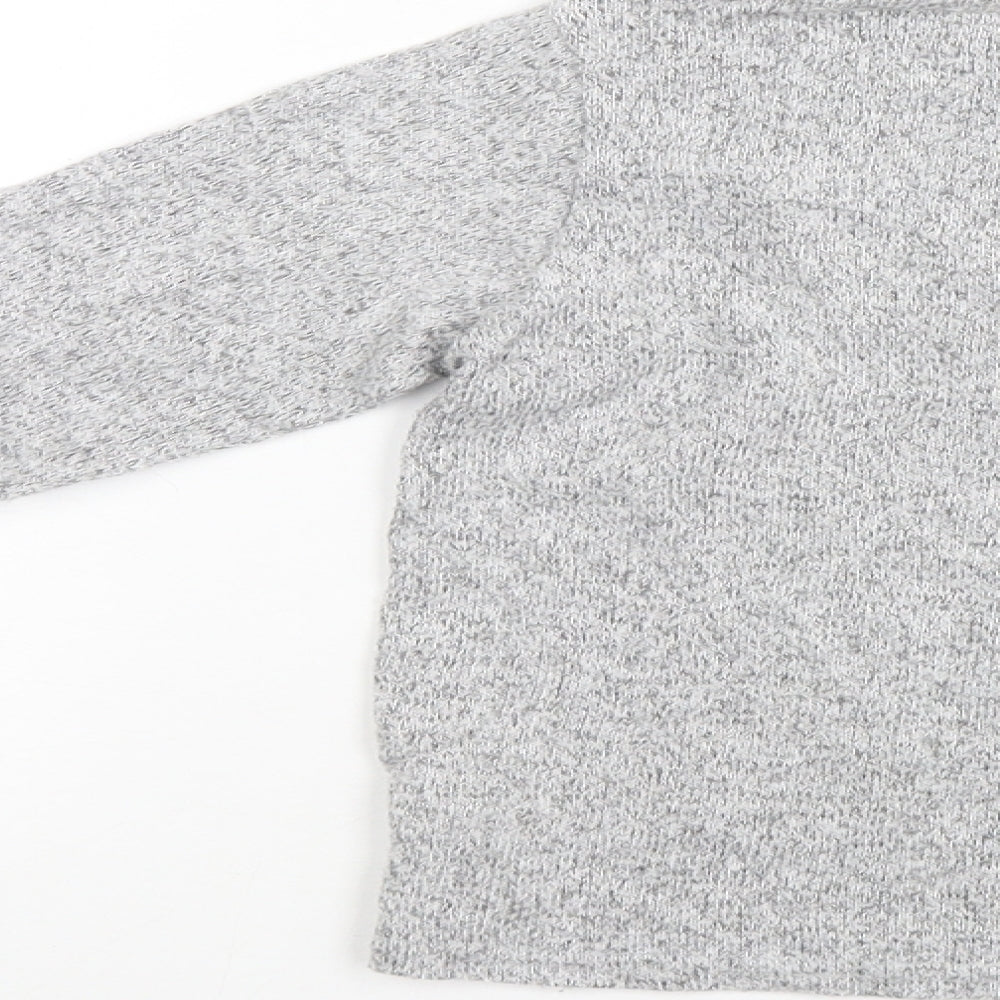Priark Girls Grey   Pullover Jumper Size 6-7 Years