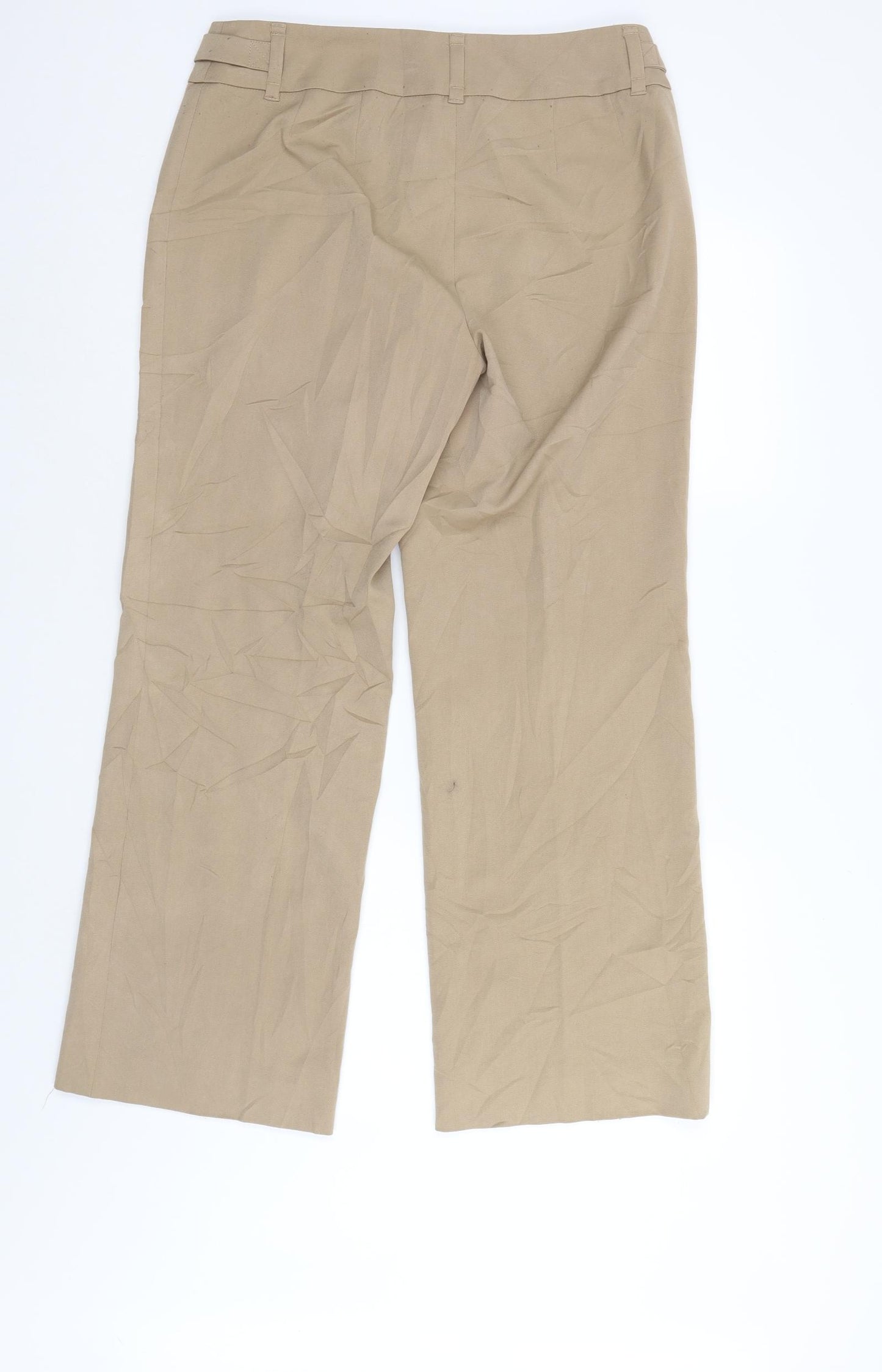 Betty Barclay Womens Beige   Trousers  Size 14 L29 in