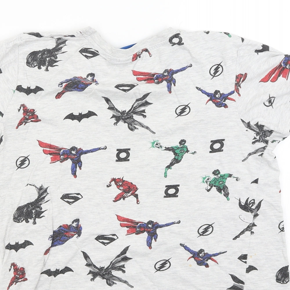 Marvel Boys Grey   Pullover T-Shirt Size 10-11 Years