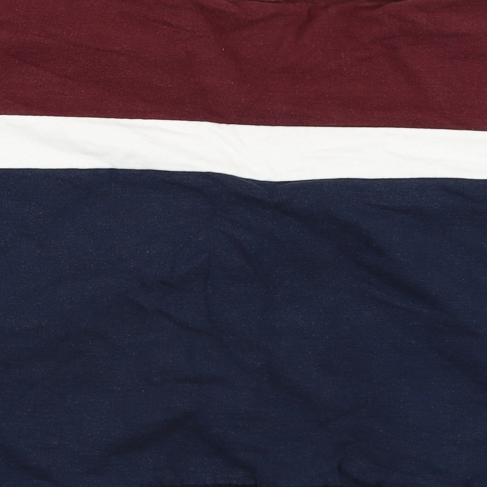 The New Boys Blue Striped  Pullover Jumper Size 11-12 Years