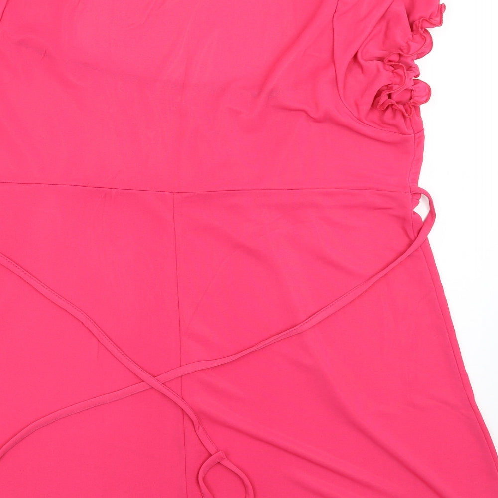 Marina Kaneva Womens Pink   A-Line  Size 22