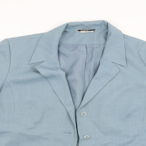 George Womens Blue   Jacket Suit Jacket Size 20
