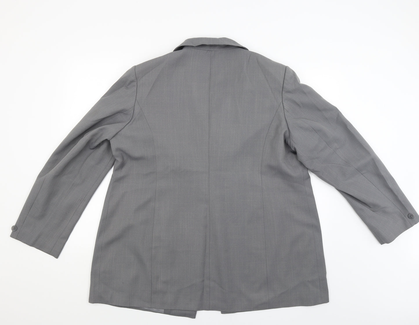 George Womens Grey   Jacket Suit Jacket Size 20