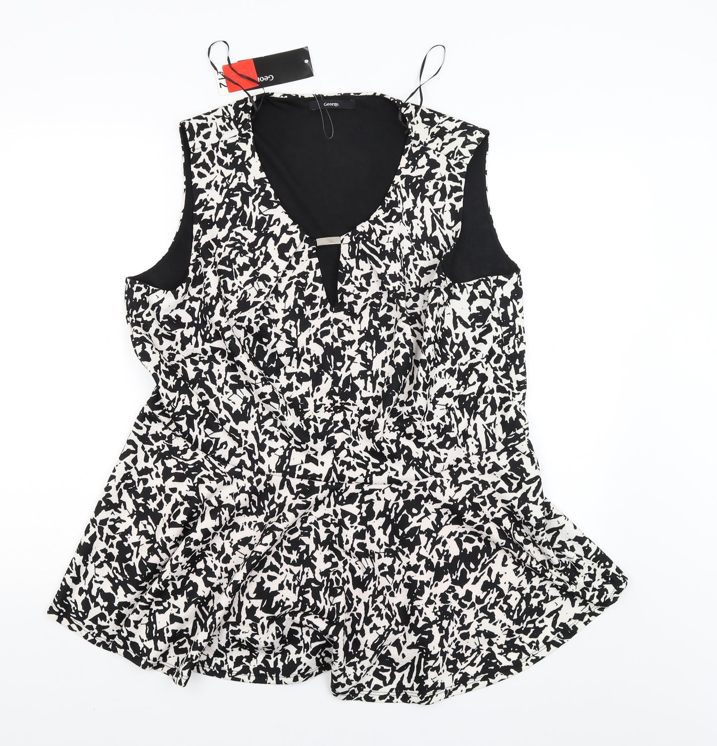 George Womens White   Tank Dress  Size 20