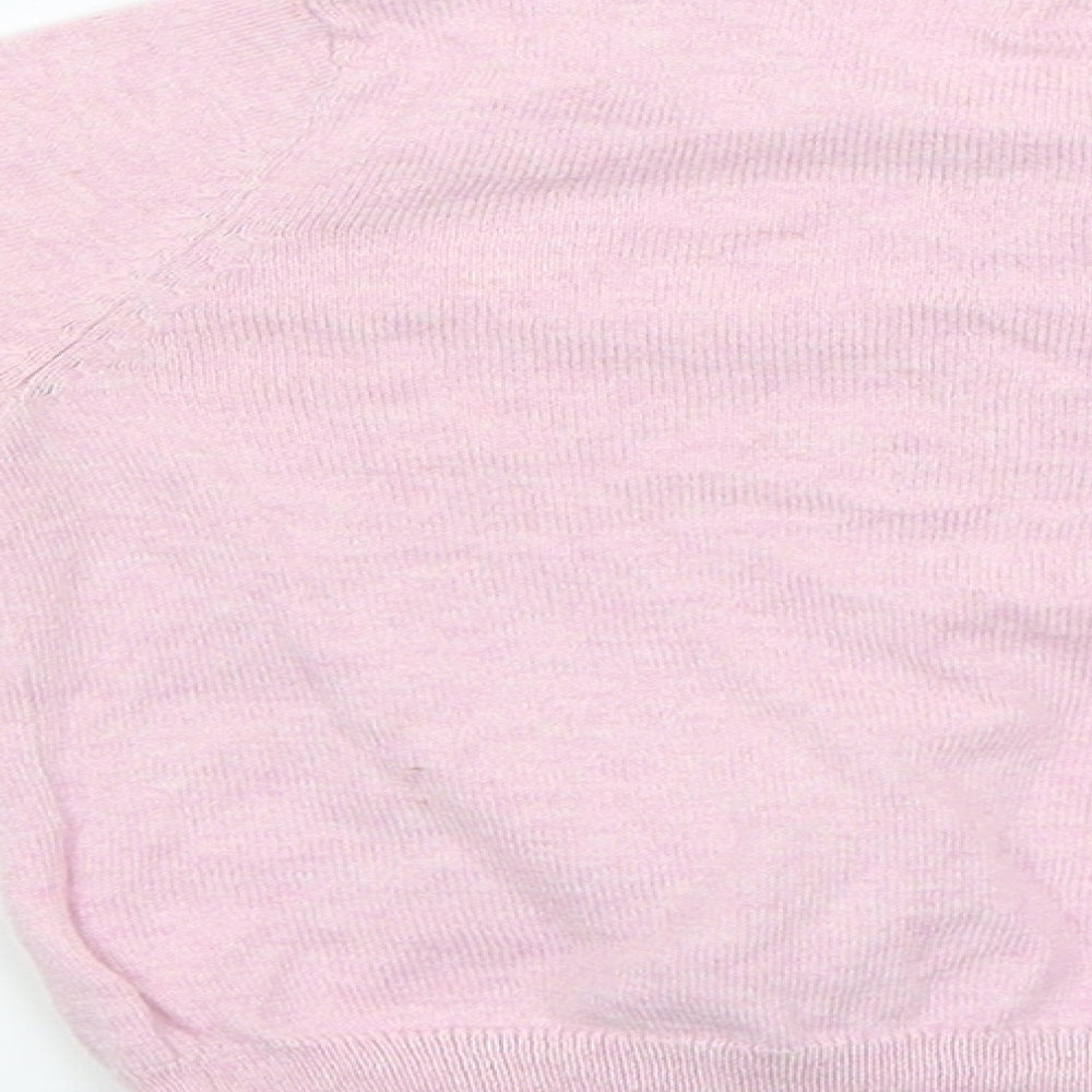 H&M Girls Pink   Cardigan Jumper Size 3-4 Years