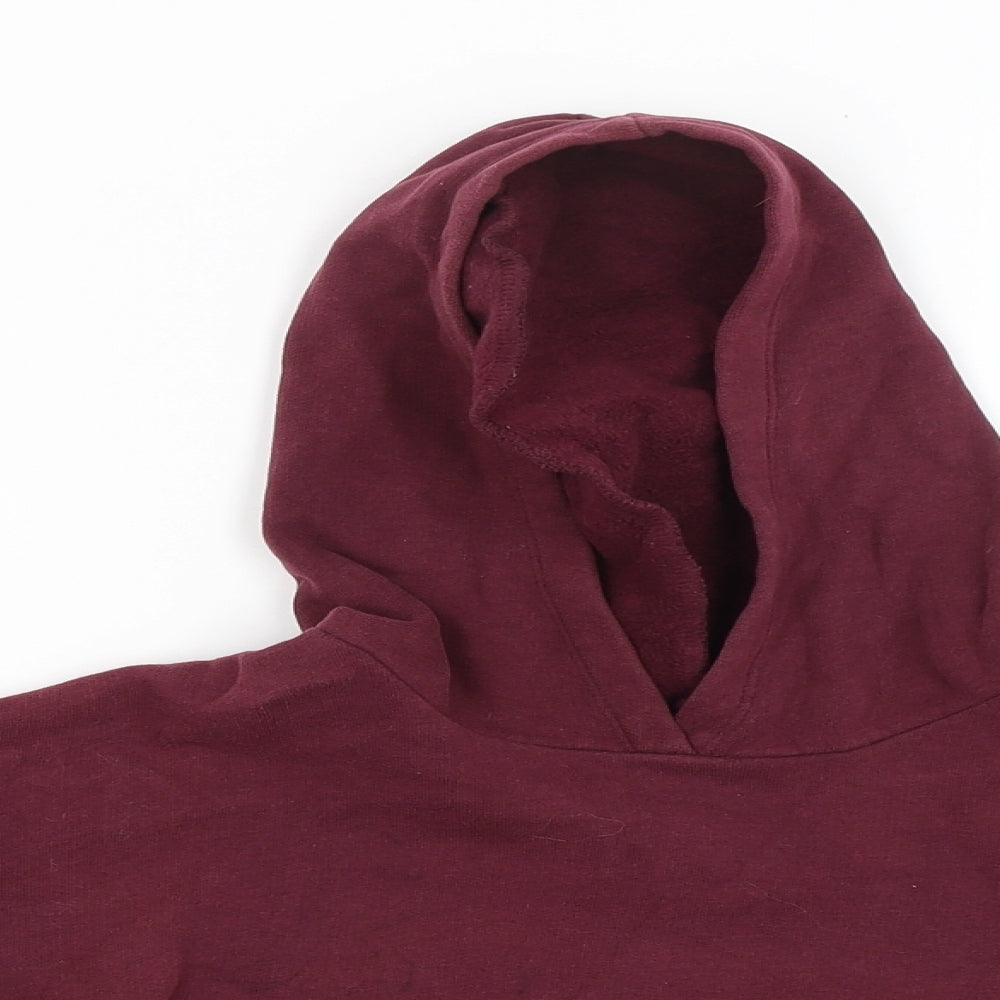 River Island  Girls Red   Pullover Hoodie Size 7-8 Years