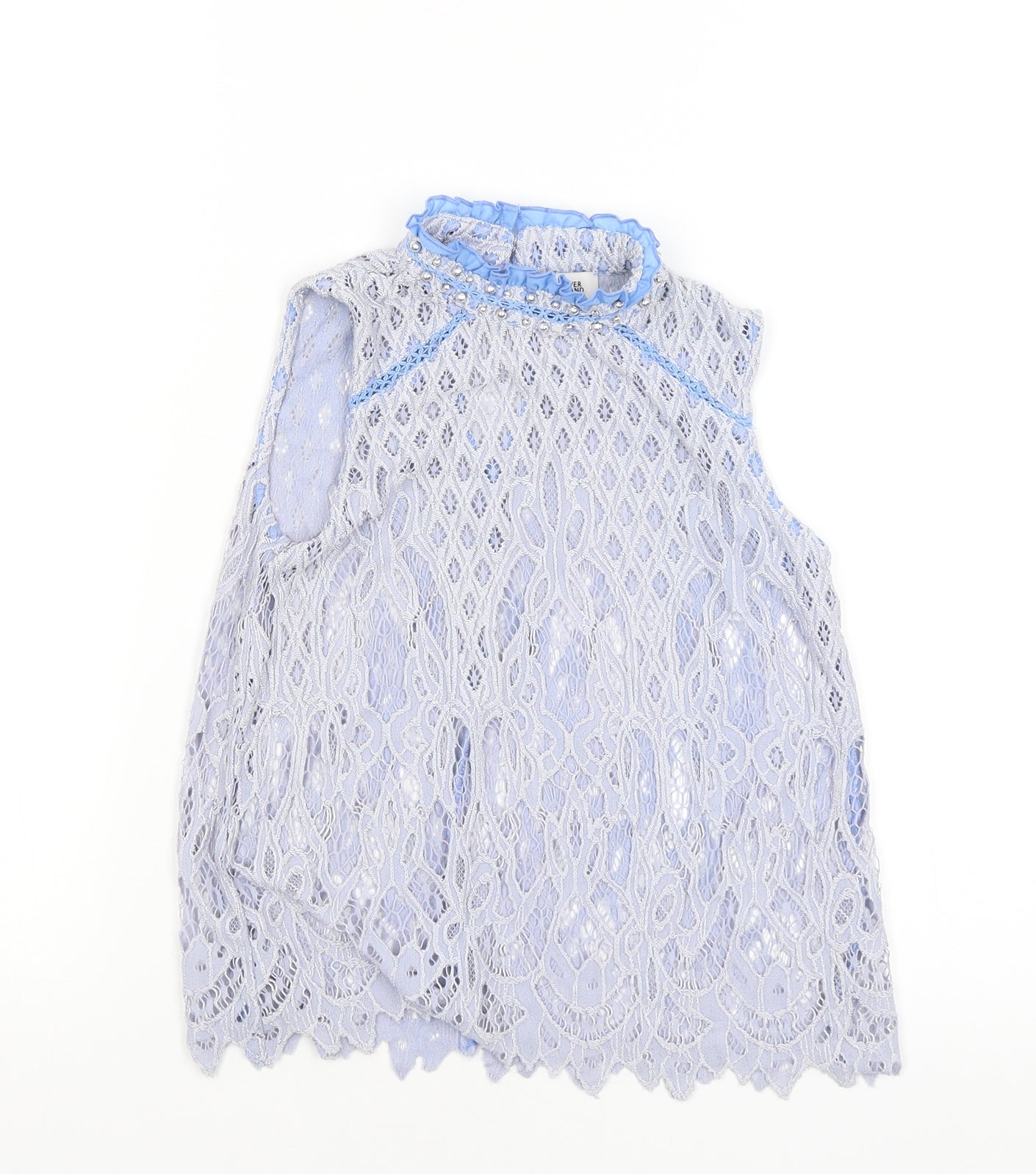 River Island Girls Blue   Tank Dress  Size 7 Years