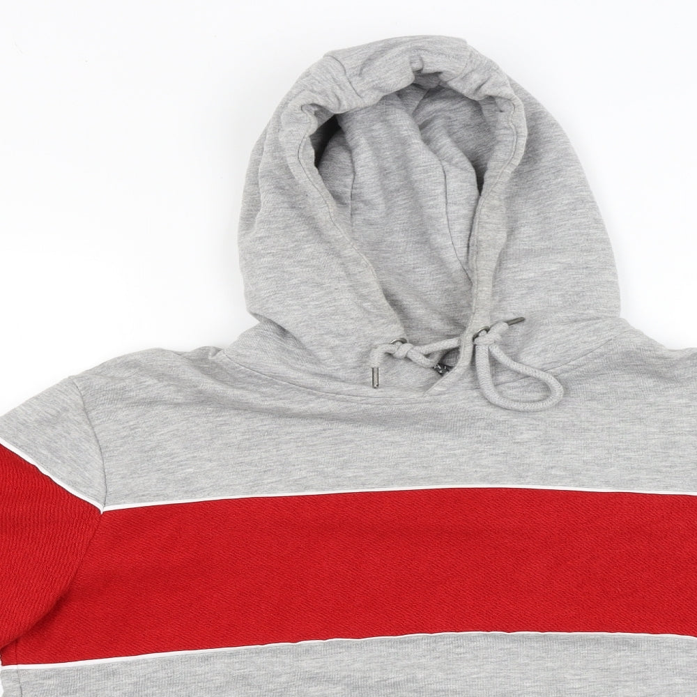 Primark Mens Grey   Pullover Hoodie Size M
