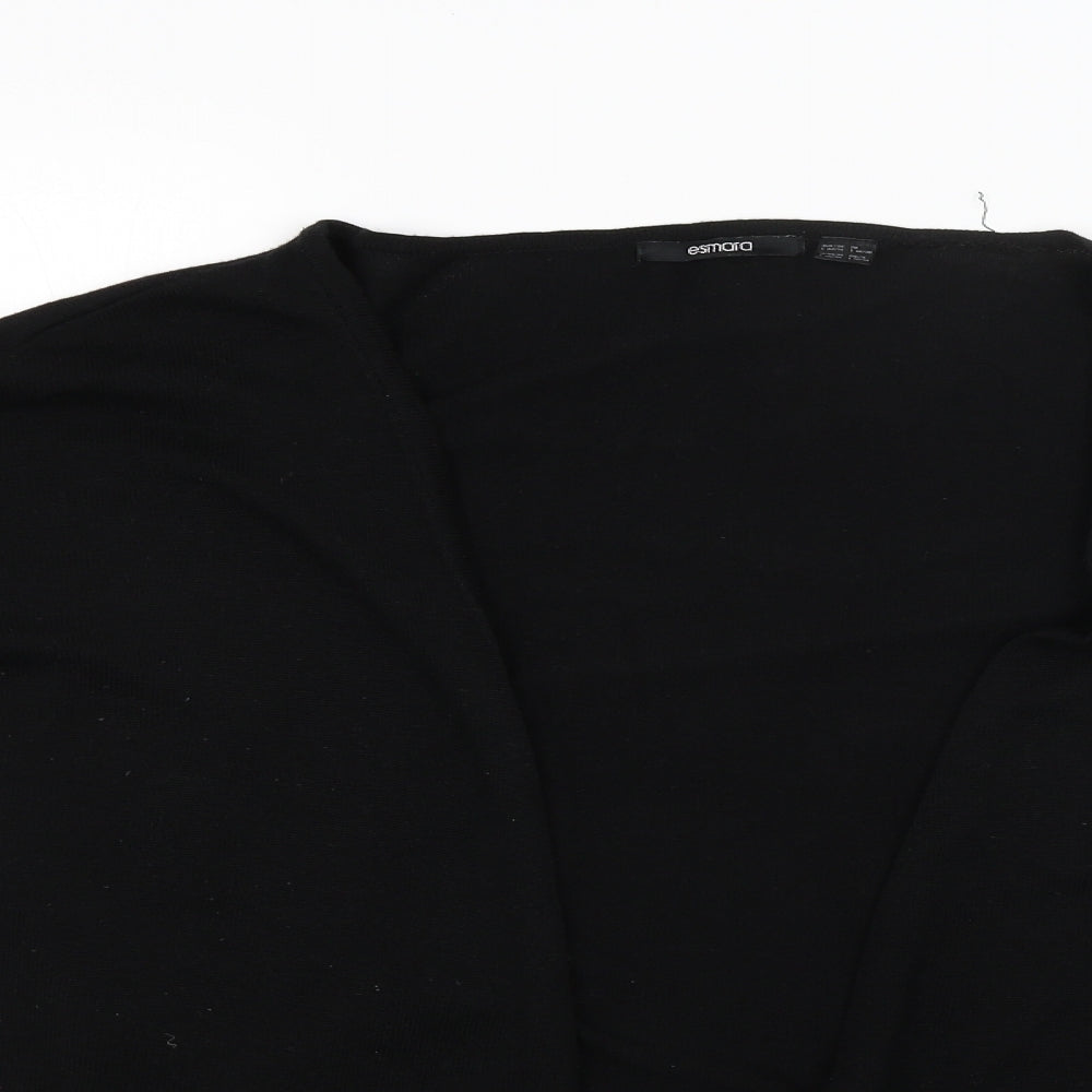 ESMARA Womens Black   Cardigan Jumper Size L