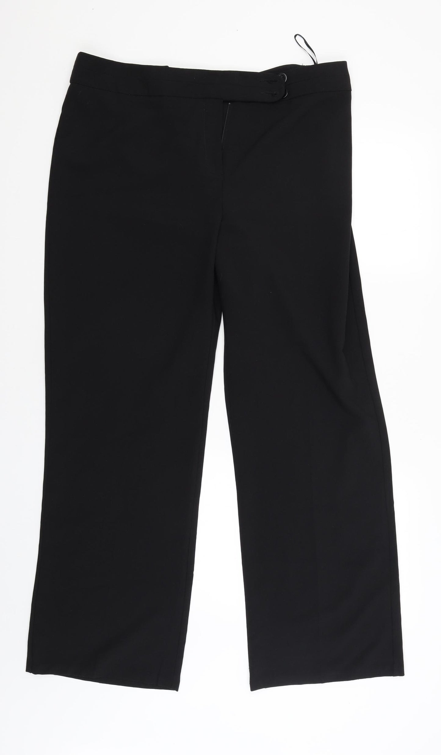 George Womens Black   Trousers  Size 18 L32 in