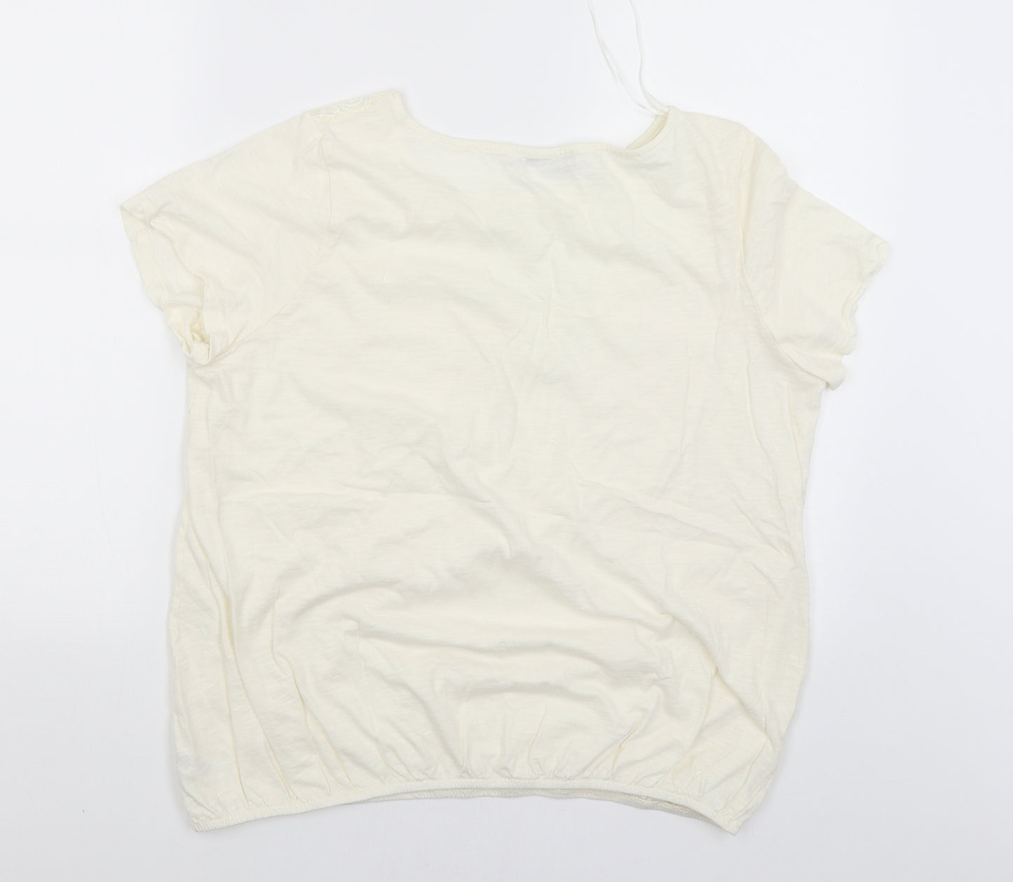 George Womens White   Basic Blouse Size 18