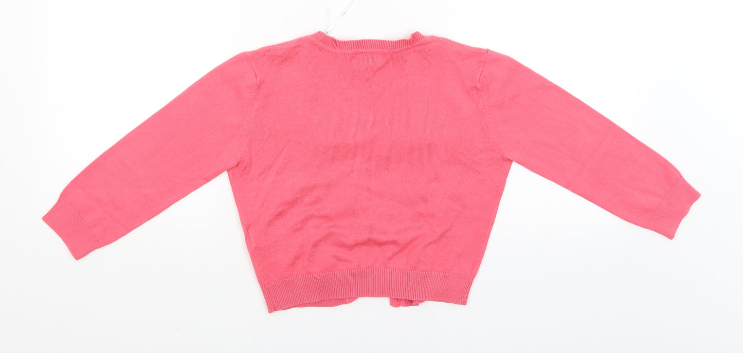 New Look Womens Pink   Cardigan Jumper Size 6