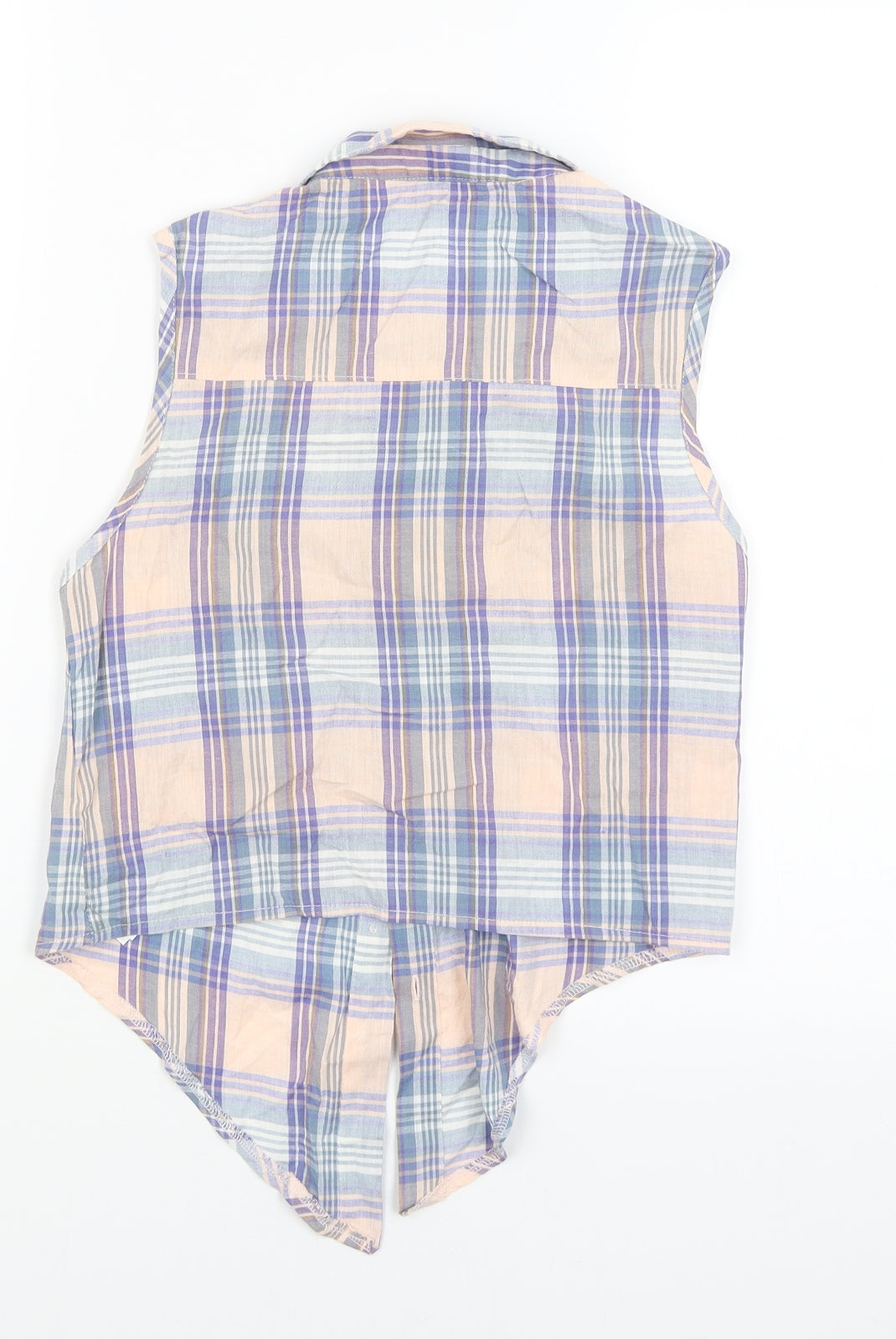 Generation Womens Pink Check  Basic Button-Up Size 12