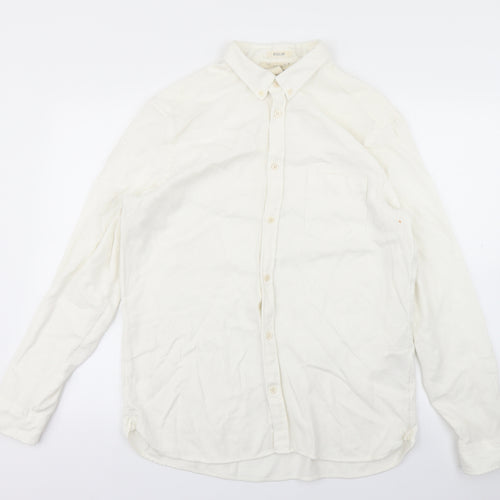 H&M Mens White    Polo Size XL