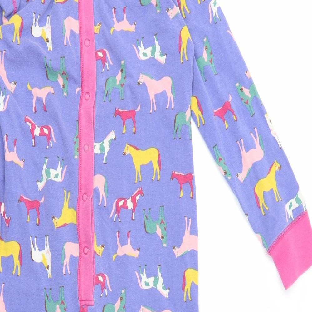 Joules Girls Purple Animal Print  Cami One Piece Size 11-12 Years