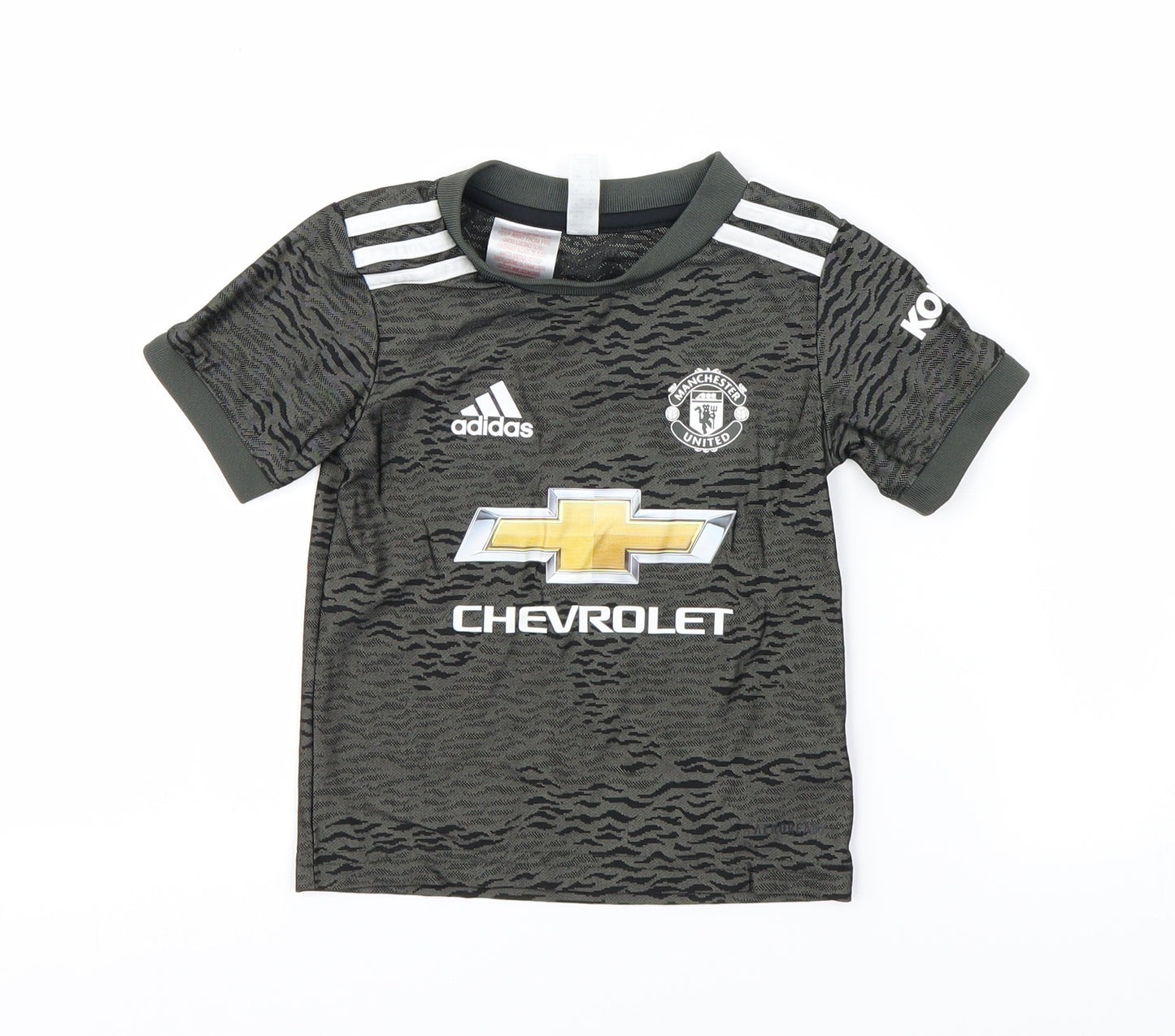 adidas Boys Grey   Basic T-Shirt Size 2 Years  - chevrolet
