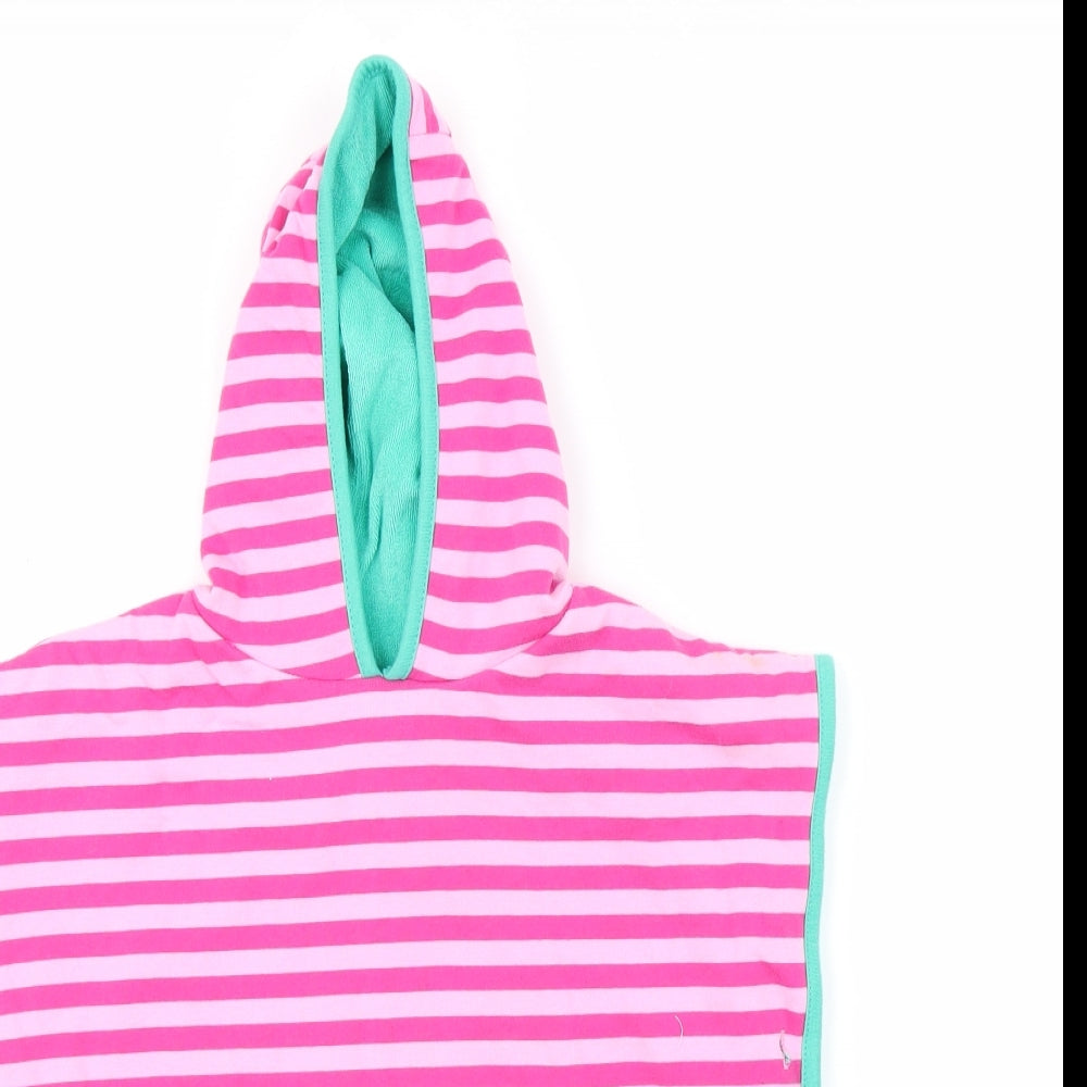 Mini Club Boys Pink Striped  Pullover Hoodie Size 3 Years  - beach towel