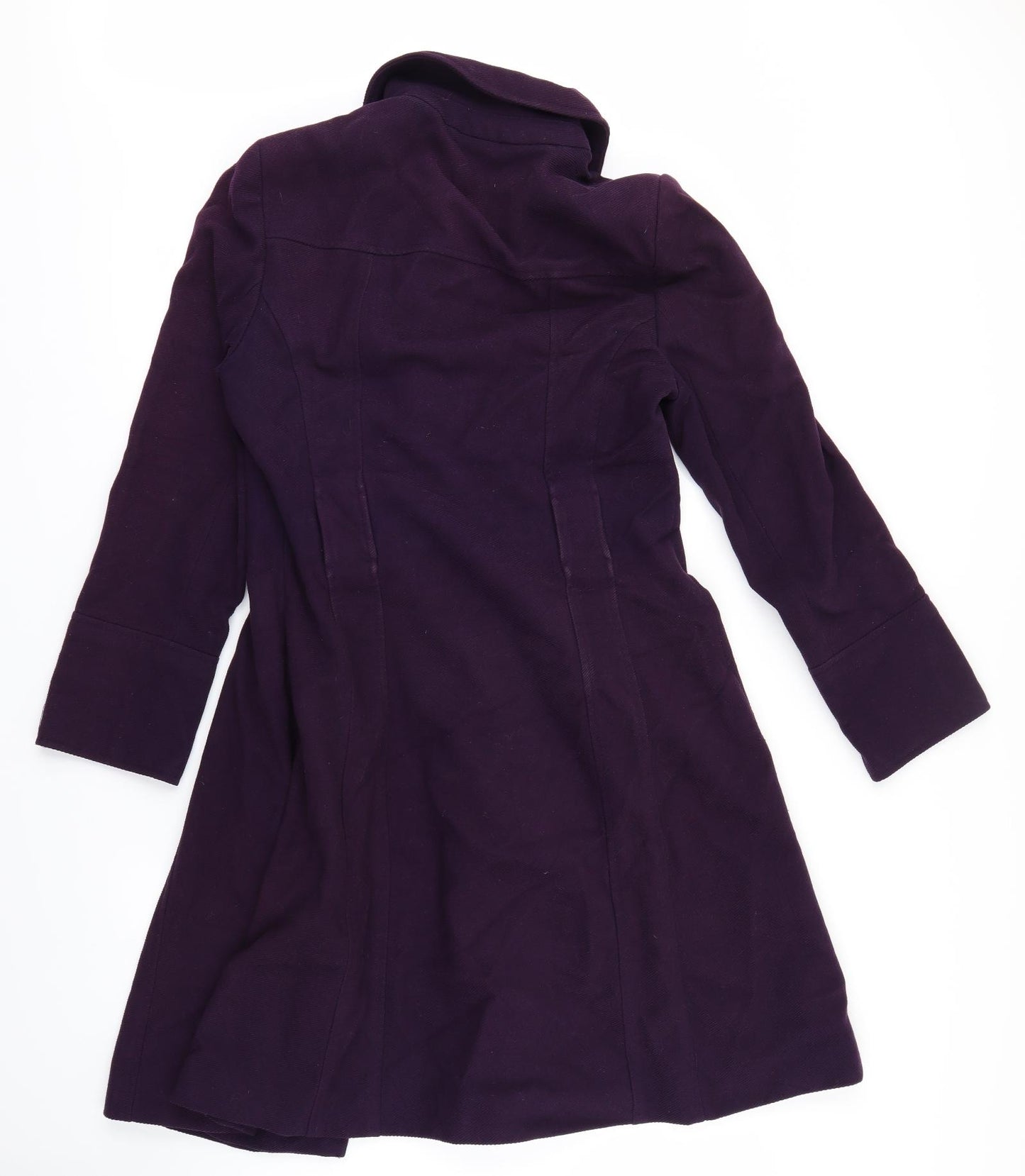 DEBNHAMS Womens Purple   Trench Coat Coat Size 14