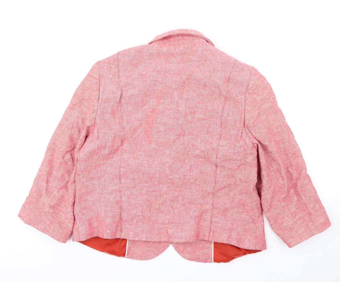 Classic Womens Pink   Jacket Blazer Size 14