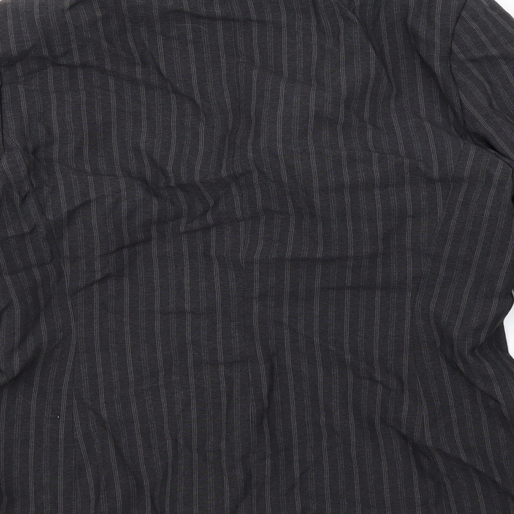 Autonomy Mens Grey   Military Jacket Blazer