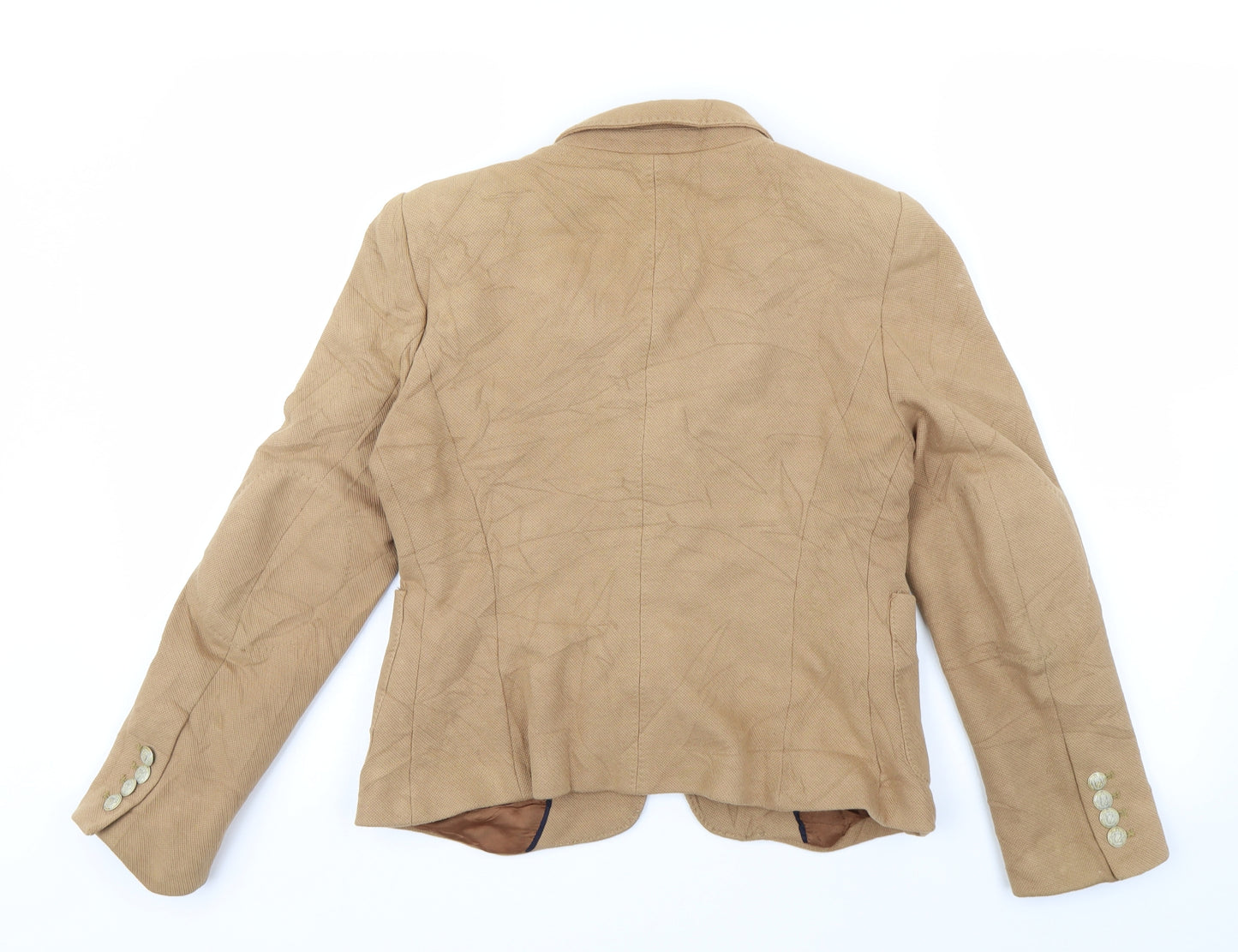 Zara Womens Brown   Jacket Blazer Size M