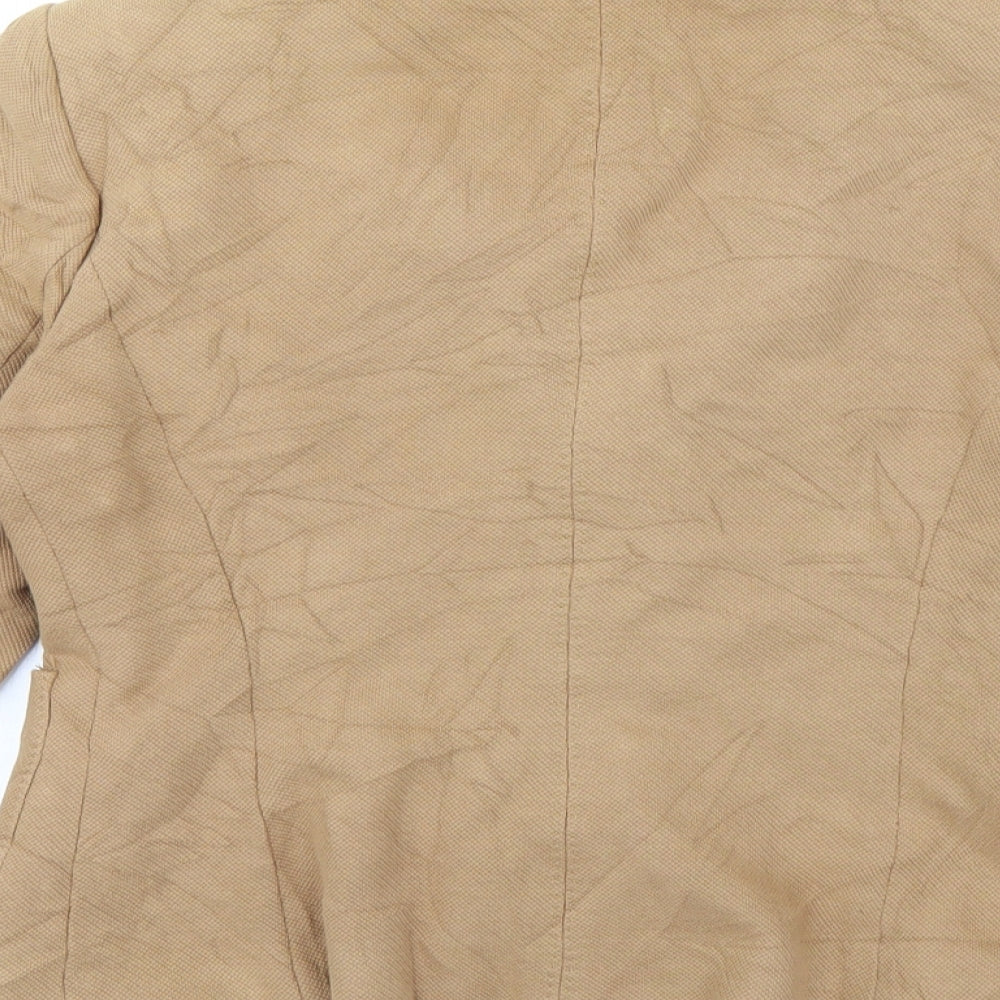 Zara Womens Brown   Jacket Blazer Size M