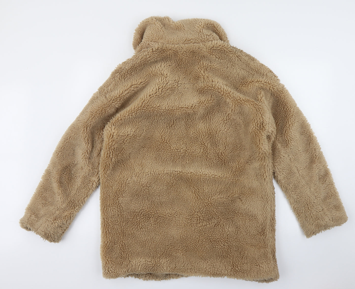 Topshop Womens Brown   Jacket Coat Size 10