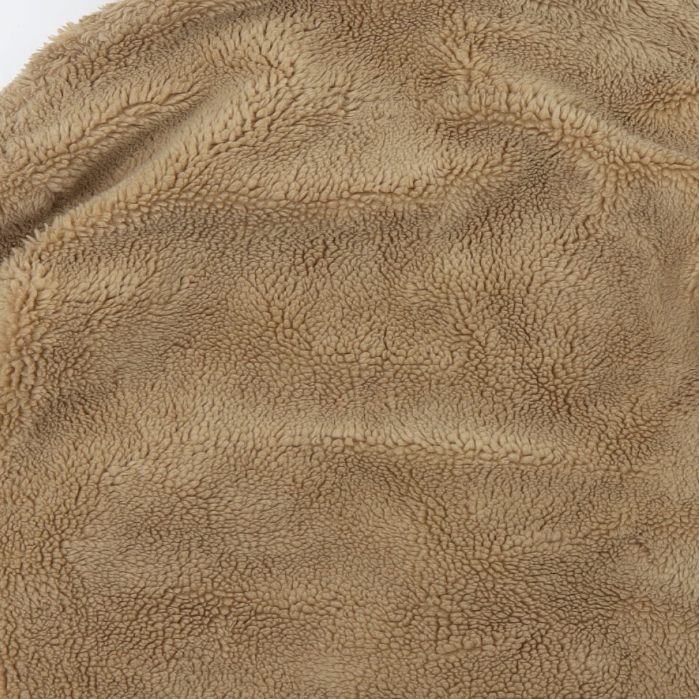 Topshop Womens Brown   Jacket Coat Size 10