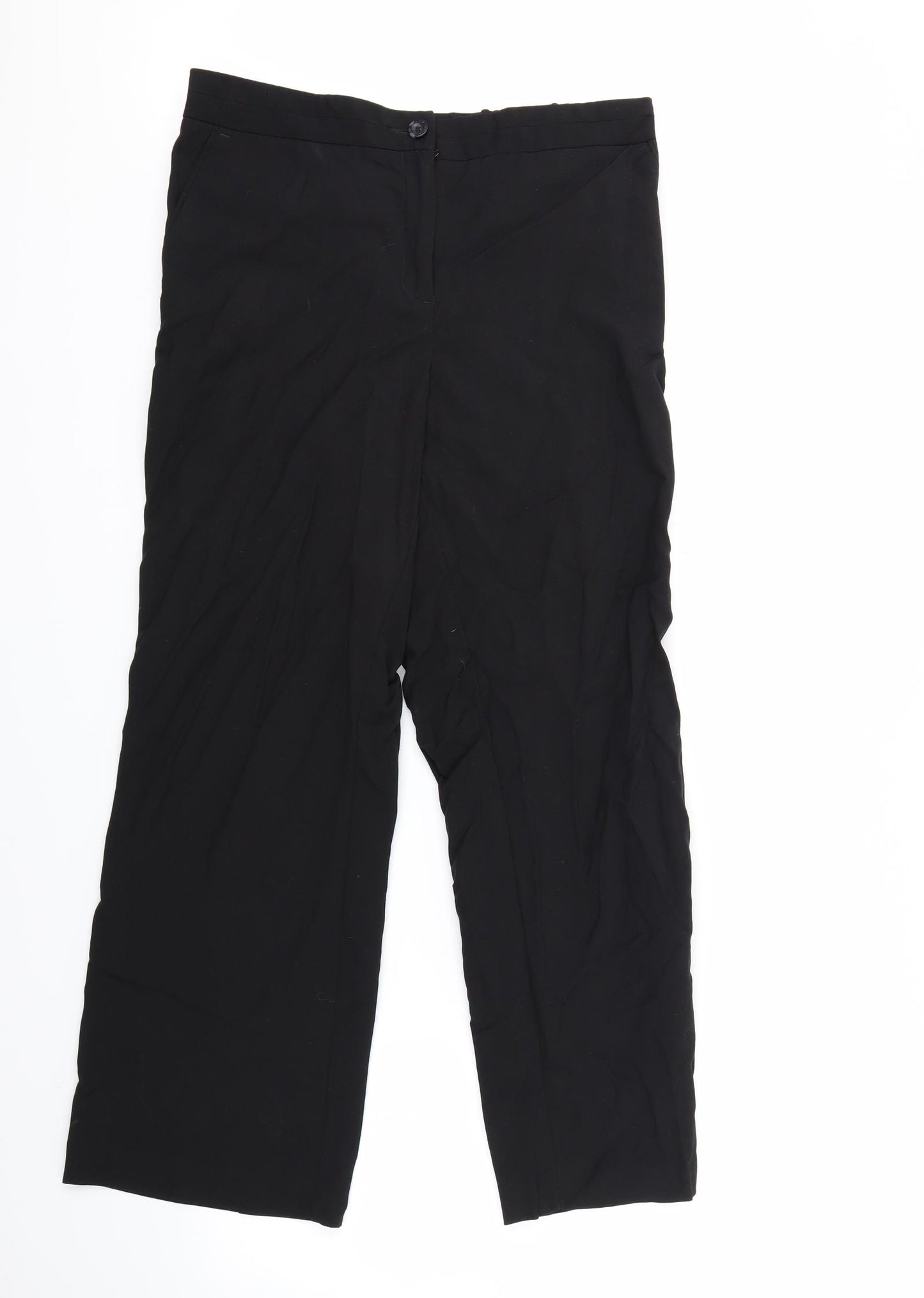 Maine Mens Black   Trousers  Size 36 in L27 in