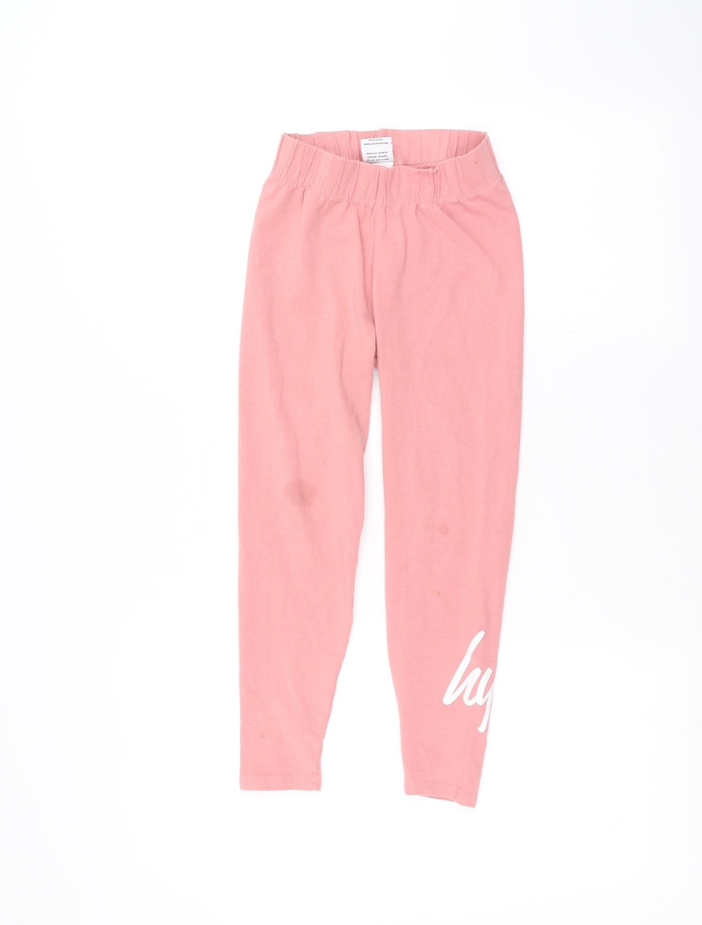 Hype Girls Pink   Sweatpants Trousers Size 9-10 Years