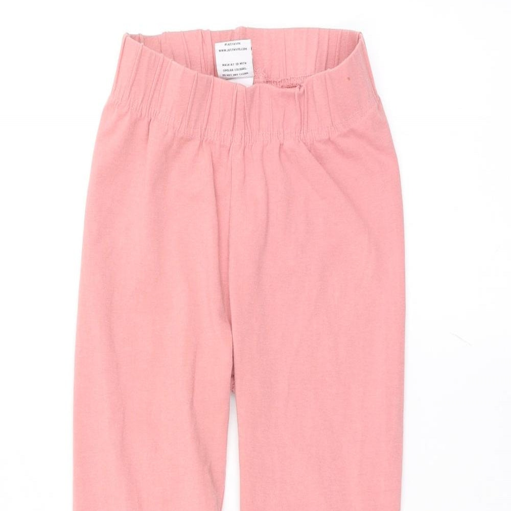 Hype Girls Pink   Sweatpants Trousers Size 9-10 Years