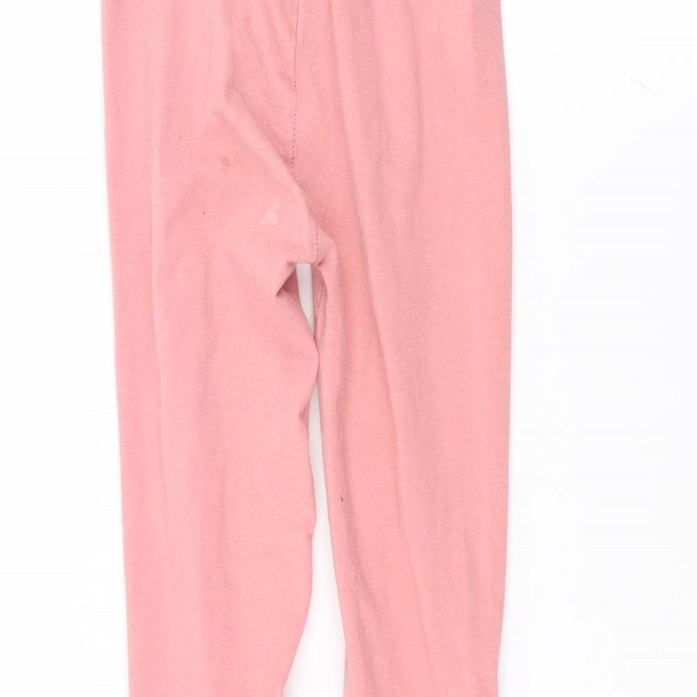 Hype Girls Pink   Sweatpants Trousers Size 9-10 Years