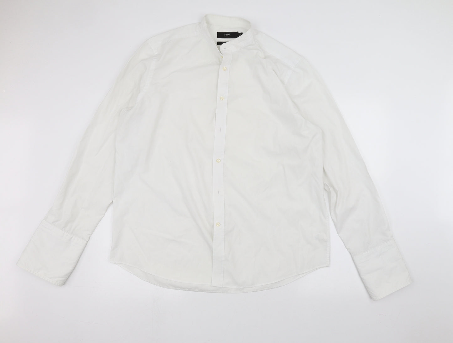 NEXT Mens White    Dress Shirt Size 17