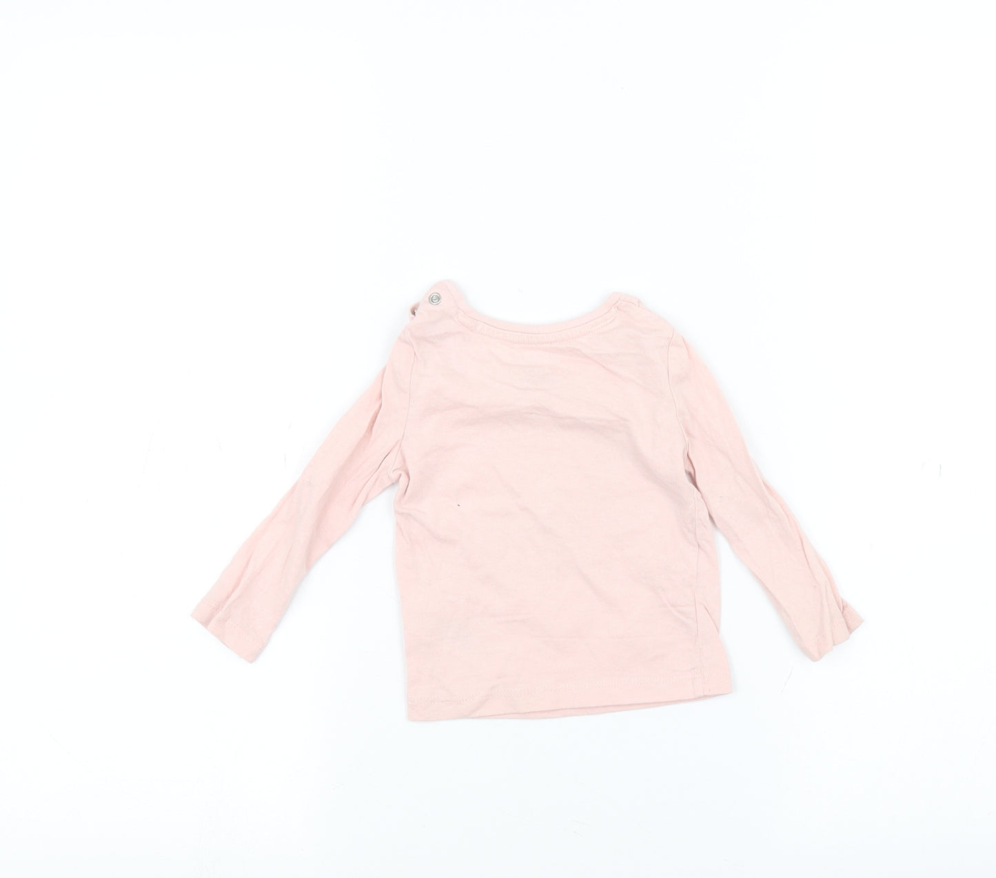Primark Baby Pink   Basic T-Shirt Size 6-9 Months