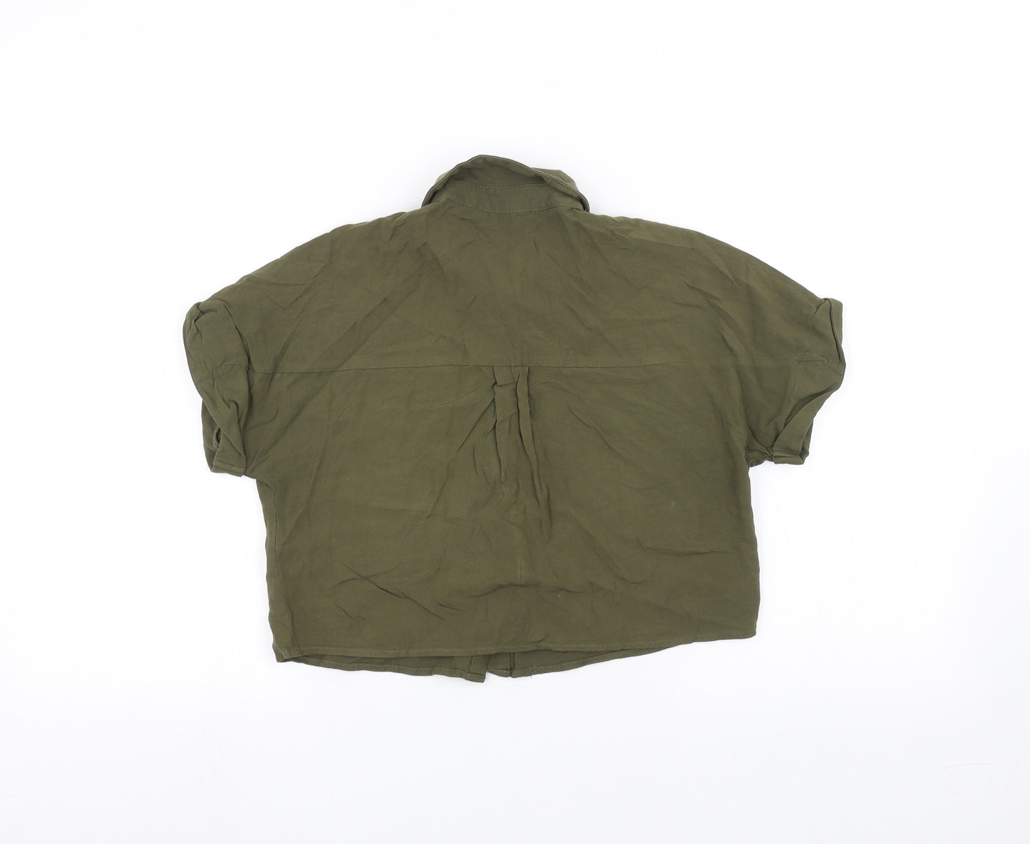 New Look Girls Green   Basic Button-Up Size 11 Years