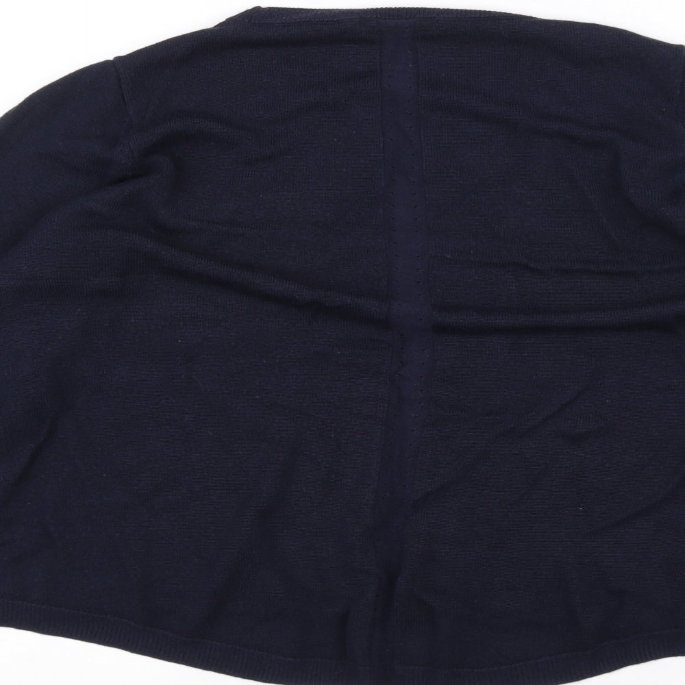 Marks and Spencer Womens Blue   Pullover Jumper Size 18