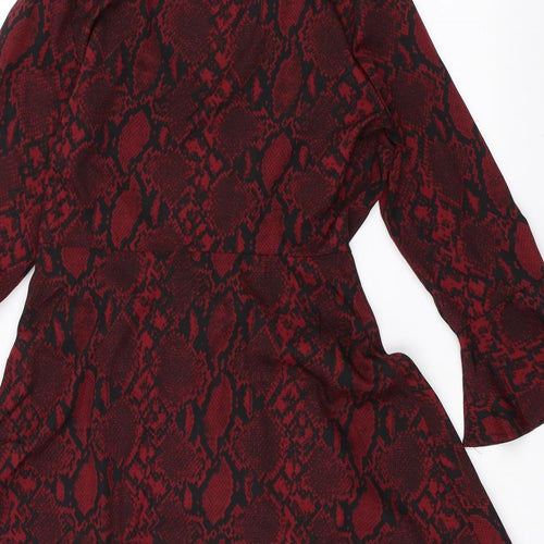 Influence Womens Red   Basic T-Shirt Size 12