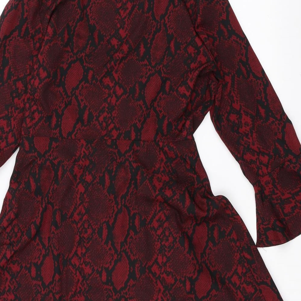 Influence Womens Red   Basic T-Shirt Size 12