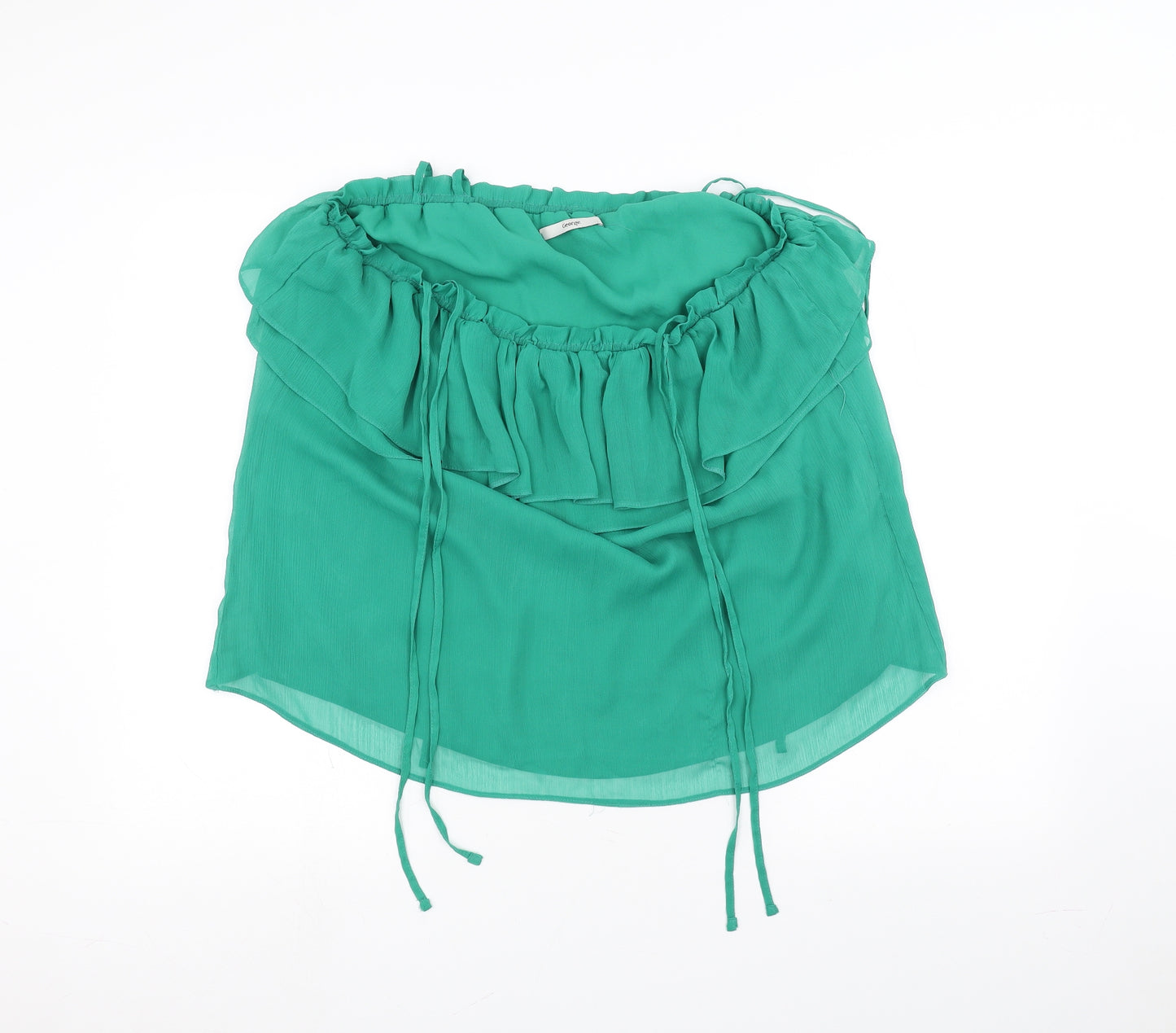 George Womens Green   Basic Blouse Size 16