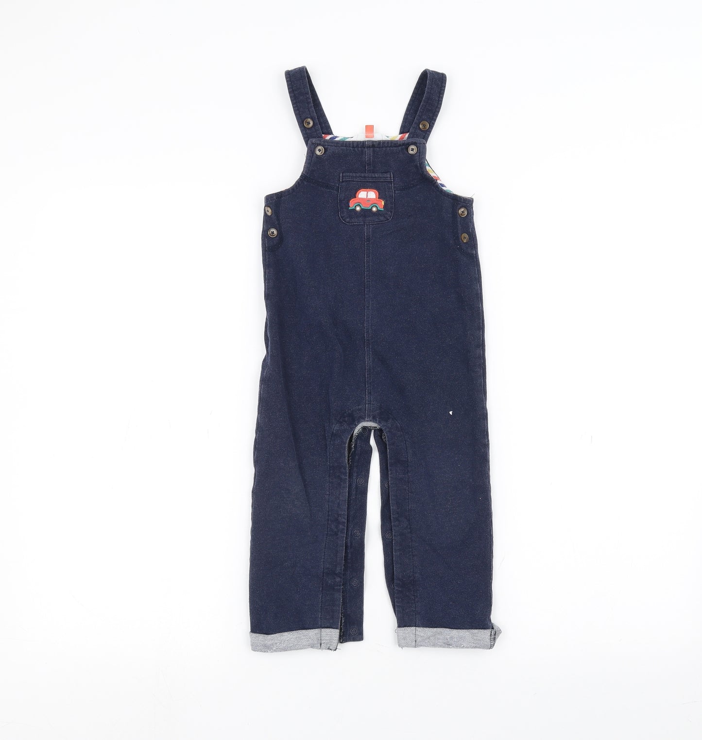 John Lewis Baby Blue   Dungaree One-Piece Size 18-24 Months