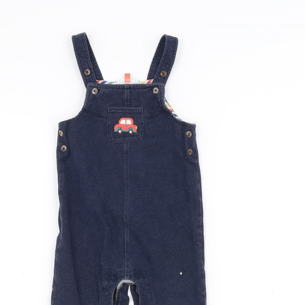 John Lewis Baby Blue   Dungaree One-Piece Size 18-24 Months