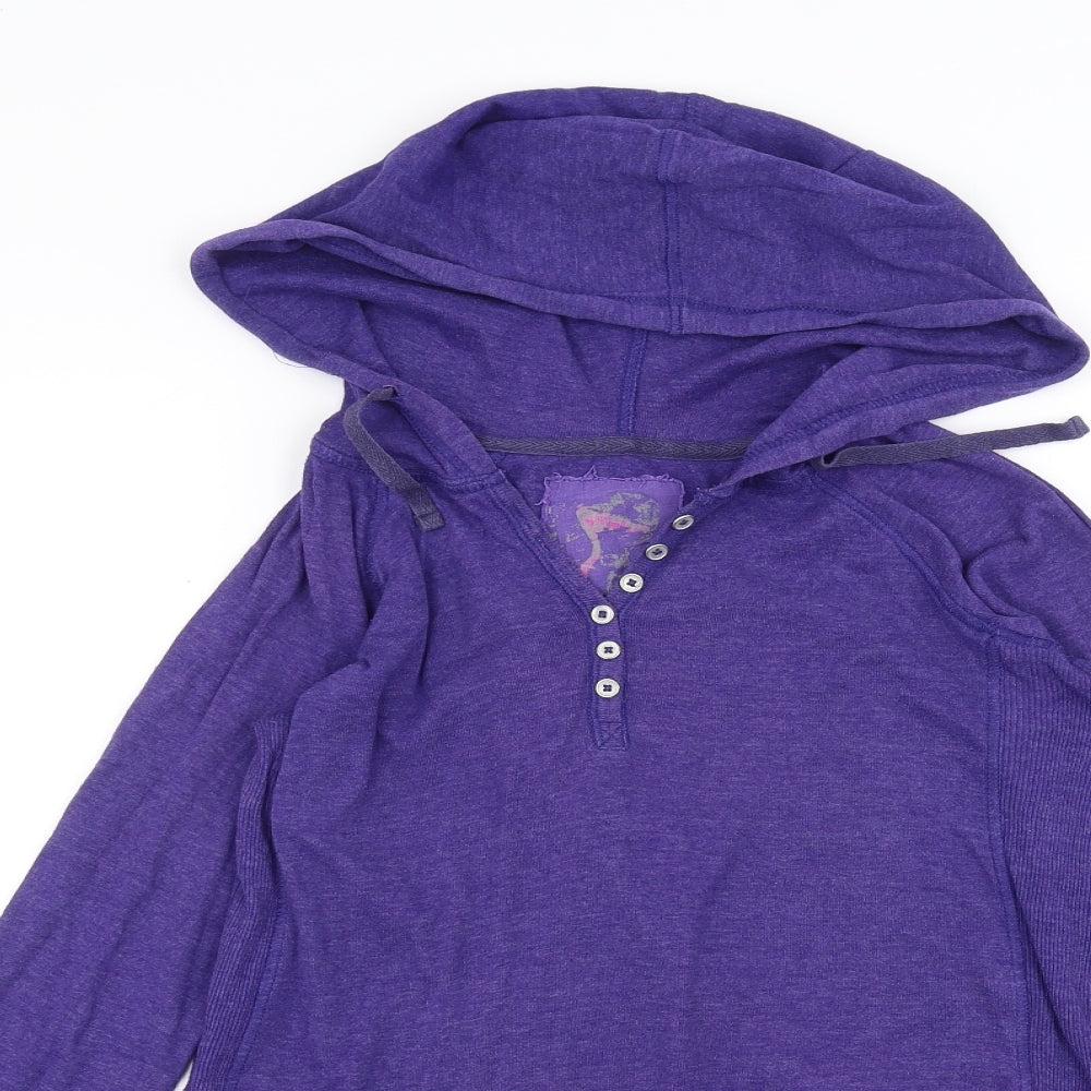 Preworn Womens Purple   Pullover Hoodie Size 10