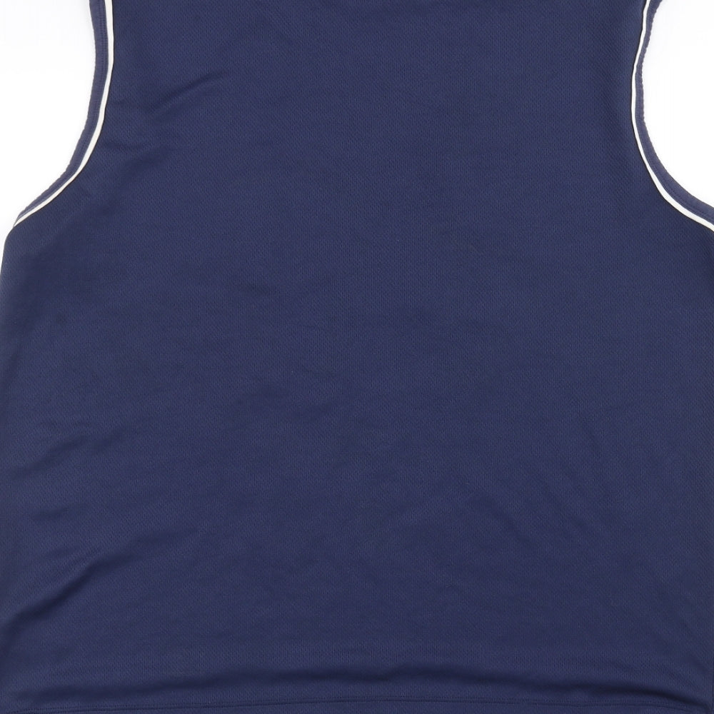 Cedar Wood State Mens Blue   Basic Tank Size L