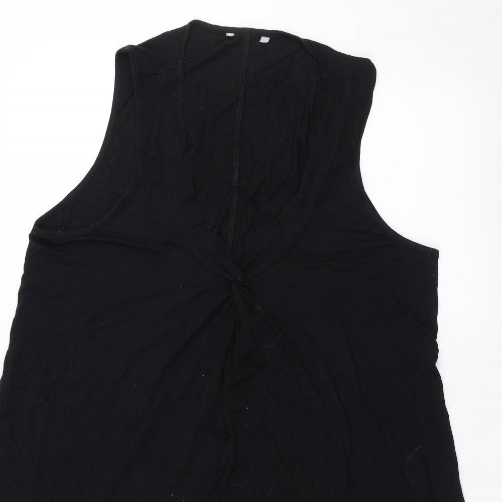 Marks and Spencer Womens Black   A-Line  Size 14