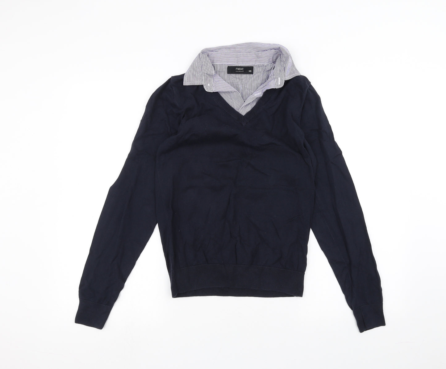 NEXT Womens Blue   Pullover Jumper Size XS