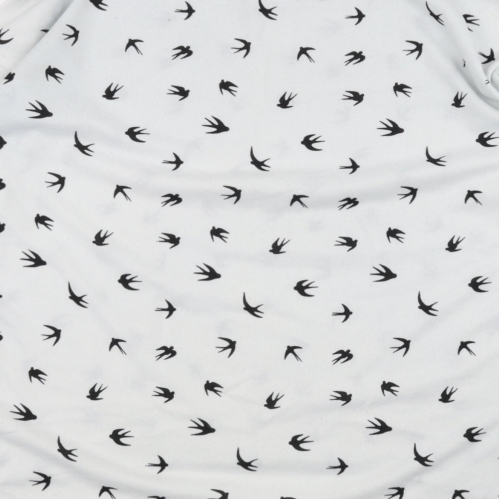 Only Womens White   Basic T-Shirt Size M